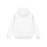 Oversize Fleeced Hoodie (White)