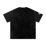 Snow Washed Oversized Cotton Tee